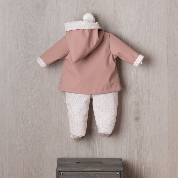 ROUPA PARA LEO - CONJUNTO DE CHUVA ROSA