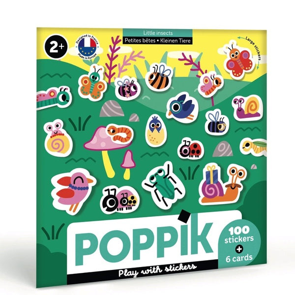 POPPIK 100 STICKERS + 6 CARDS