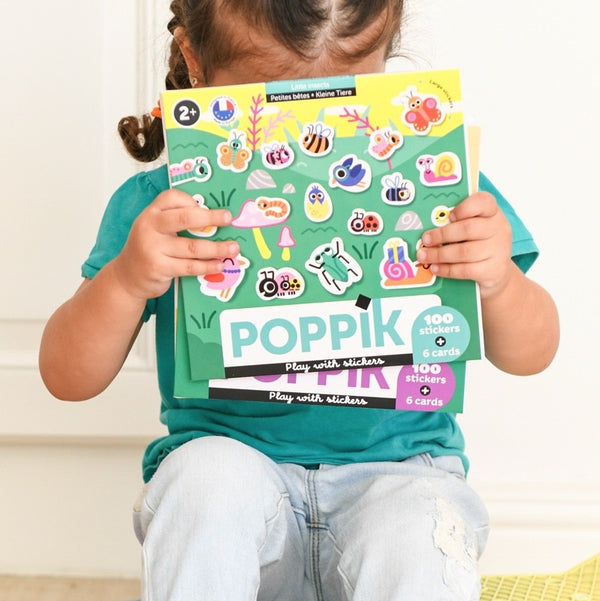 POPPIK 100 STICKERS + 6 CARDS
