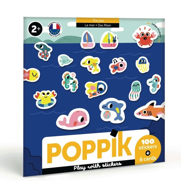 POPPIK 100 STICKERS + 6 CARDS