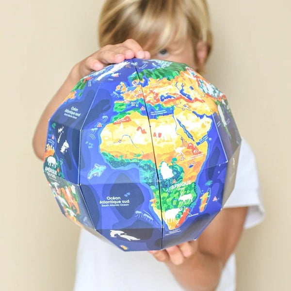 POPPIK 3D GLOBE + STICKERS
