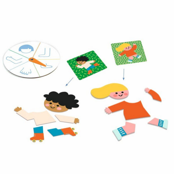 JOGO PARA APRENDER PARTES DO CORPO