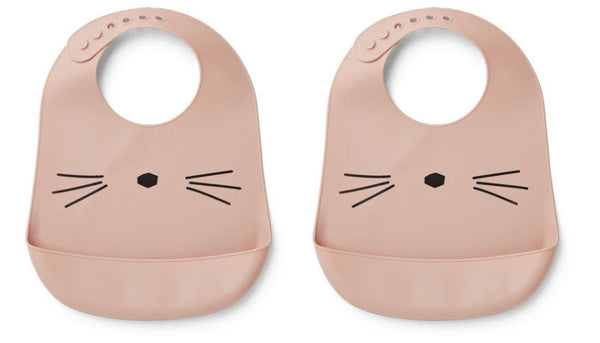 2 BABETES SILICONE - CAT ROSE