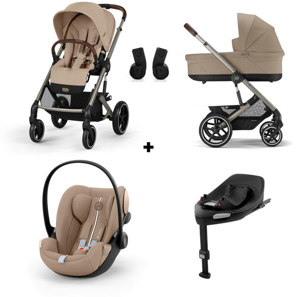 PACK CYBEX BALIOS S LUX PLUS TAUPE - ALMOND BEIGE