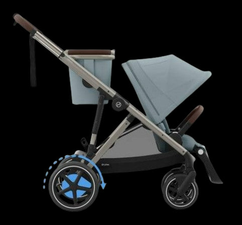 PACK CYBEX eGAZELLE S TAUPE- STORMY BLUE