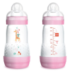 biberão anticólica 260ml mam rosa