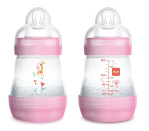 biberão anticólica 160ml mam rosa