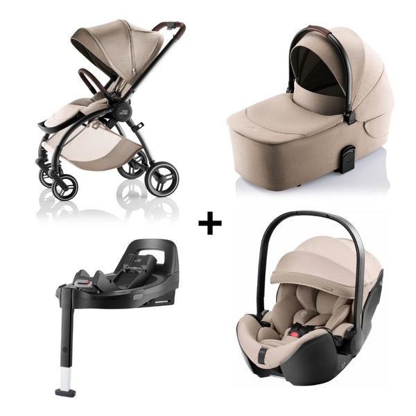 RIO STYLE CARBON BLACK - CARRO + ALCOFA + BABYSAFE PRO +  BASE