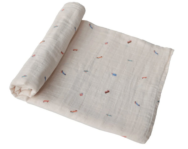 SWADDLE MUSHIE - RETRO CARS