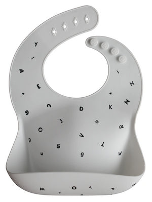 babete silicone white letters