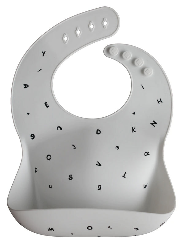 babete silicone white letters