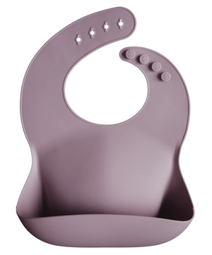 babete silicone pale mauve