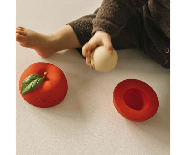 BRINQUEDO DE EMPILHAR COM BOLA CHOCALHO