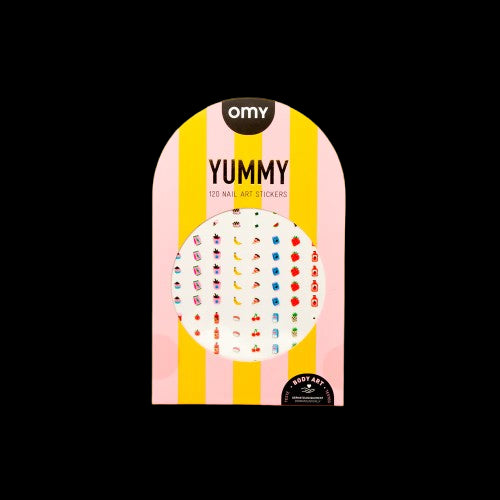 120 AUTOCOLANTES DE UNHAS OMY