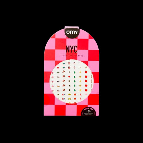 120 AUTOCOLANTES DE UNHAS OMY