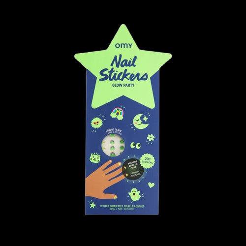 200 AUTOCOLANTES DE UNHAS OMY
