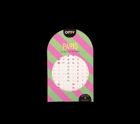 120 AUTOCOLANTES DE UNHAS OMY