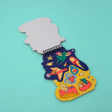 LIVRO DE COLORIR + STICKERS