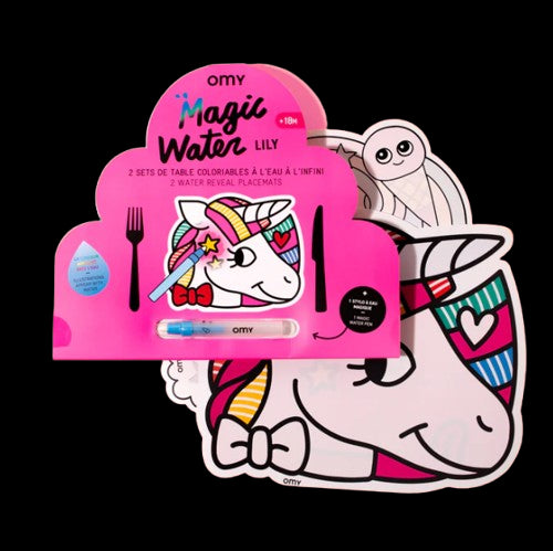 OMY 2 INDIVIDUAIS PARA COLORIR COM ÁGUA