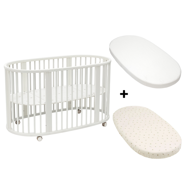 Stokke Sleepi Berço + Colchão + Lençol