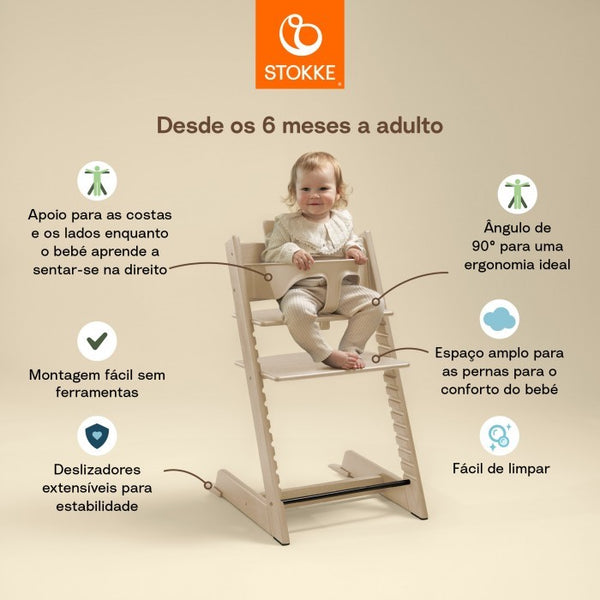 STOKKE TRIPP TRAPP + BABY SET² - OAK BLACK