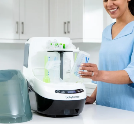 MÁQUINA DE LAVAR, ESTERILIZAR E SECAR BIBERÕES BABYBREZZA