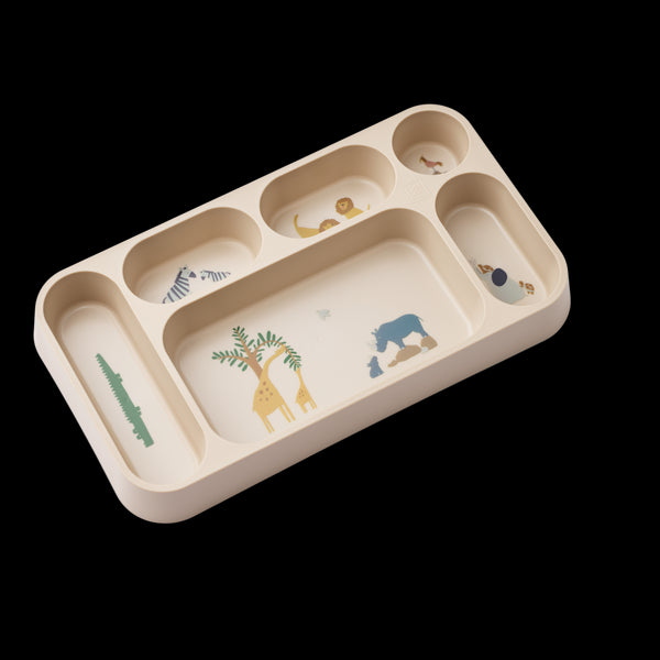 PRATO COM DIVISÓRIAS