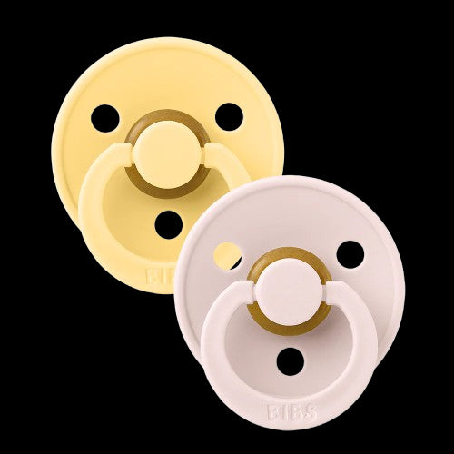 2 CHUPETAS BIBS 0-6 MESES