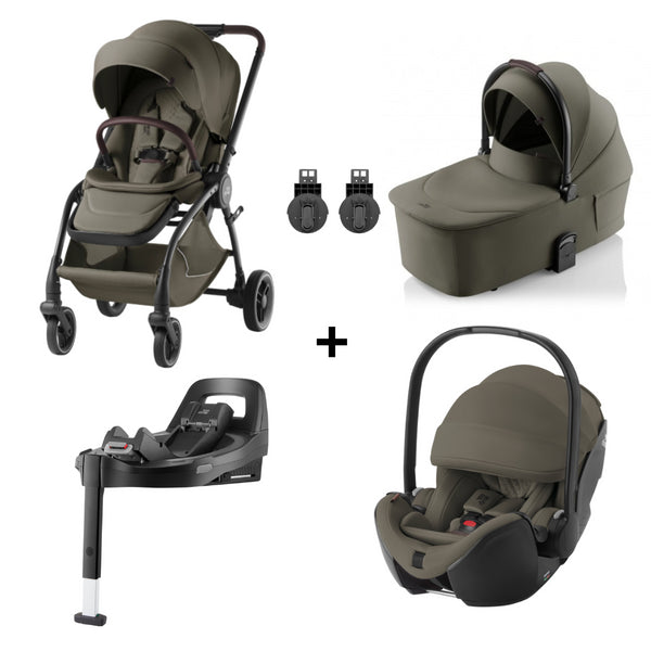BRITAX ROMER RIO LUX TRIO - URBAN OLIVE