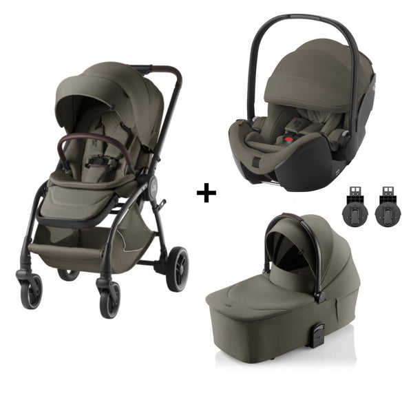 BRITAX ROMER RIO LUX TRIO - URBAN OLIVE