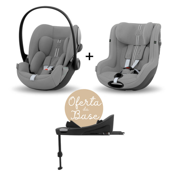 CYBEX CLOUD G PLUS + SIRONA G PLUS - STONE GREY