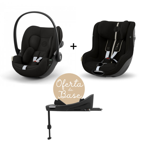 CYBEX CLOUD G PLUS + SIRONA G PLUS - MOON BLACK