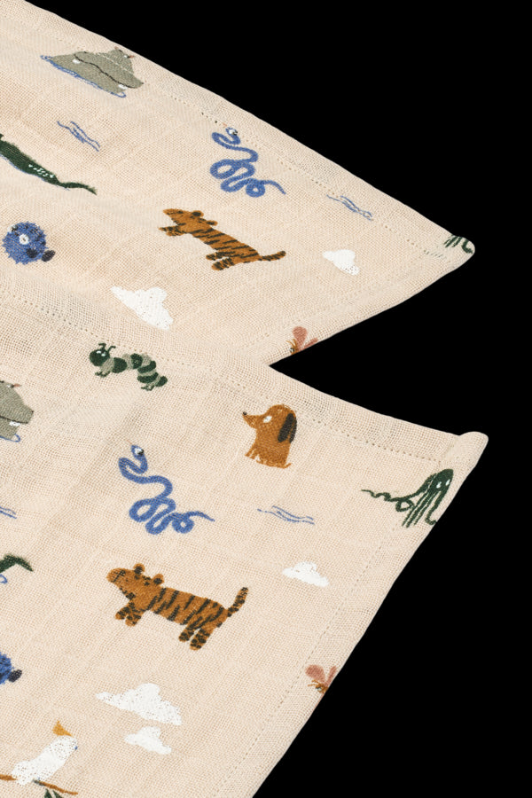 2 FRALDAS DE ALGODÃO