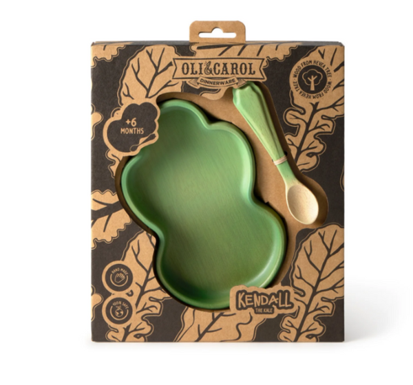 PRATO E COLHER DE MADEIRA