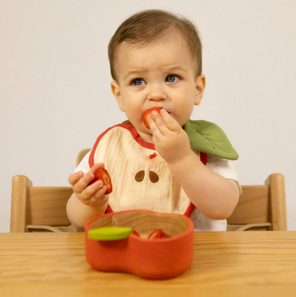 TIGELA E COLHER DE MADEIRA