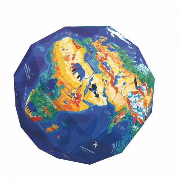 POPPIK 3D GLOBE + STICKERS