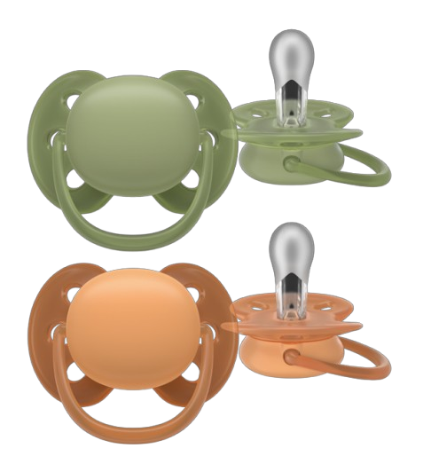 2 CHUPETAS ULTRA SOFT 18M+ PHILIPS AVENT