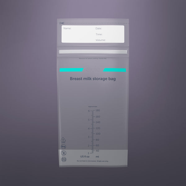 100 SACOS ELVIE DE ARMAZENAMENTO DE LEITE MATERNO