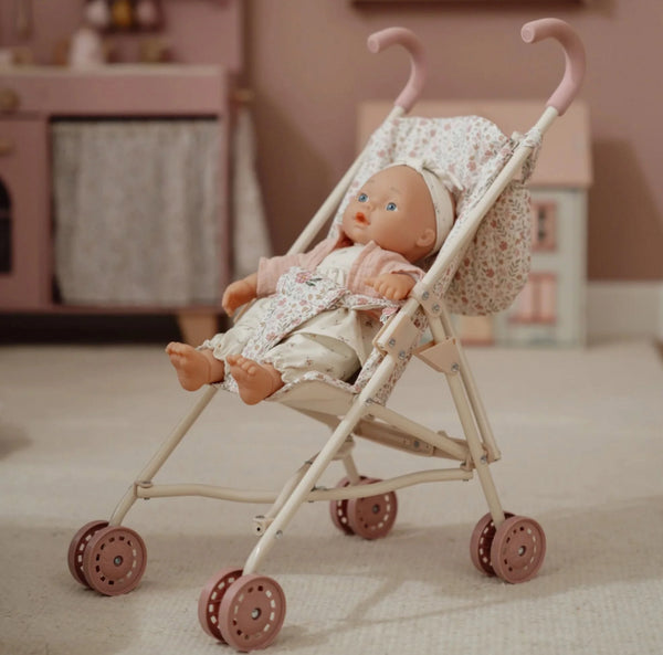 CARRINHO DE BONECAS DE METAL