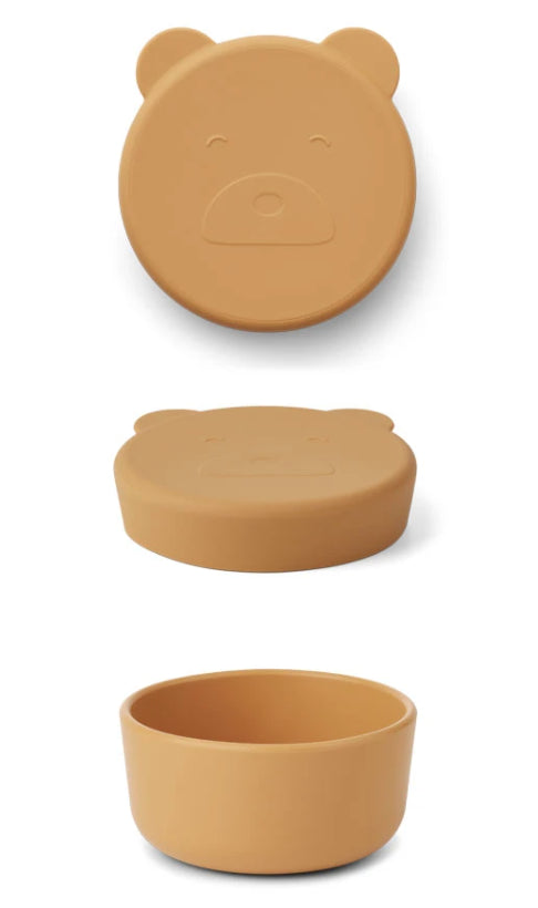 MARMITA PEQUENA - MR. BEAR YELLOW MELLOW