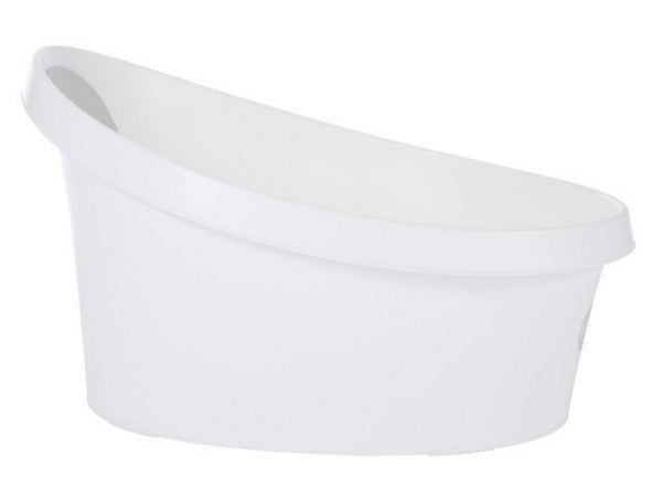 shnuggle banheira xl branco com encosto cinza