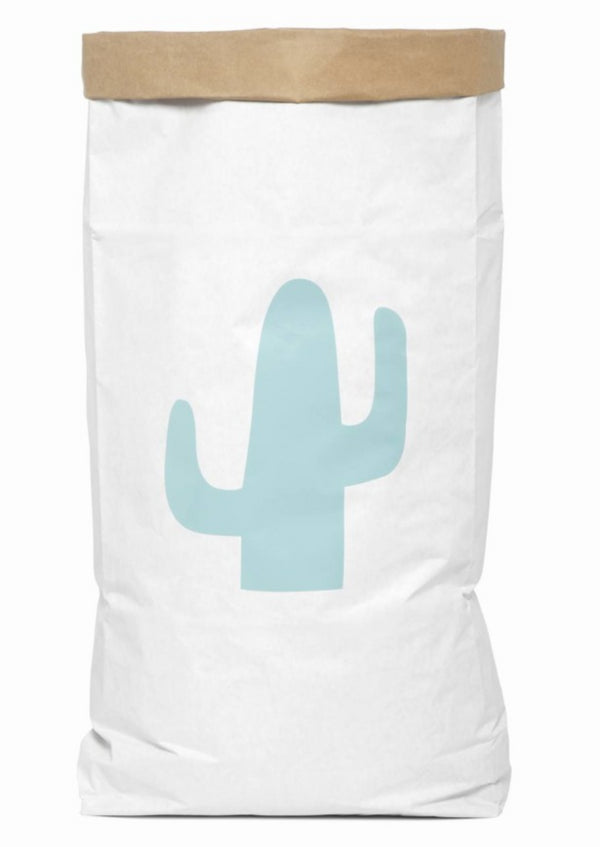 saco de papel cacto menta