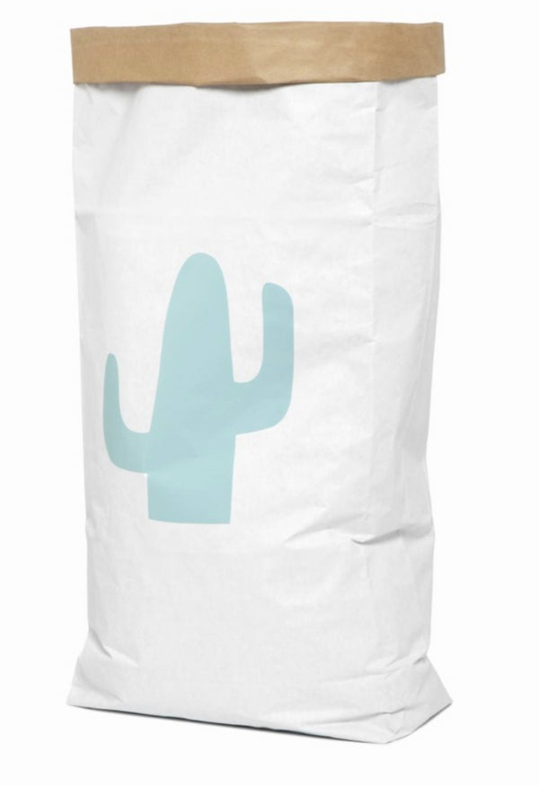 saco de papel cacto menta