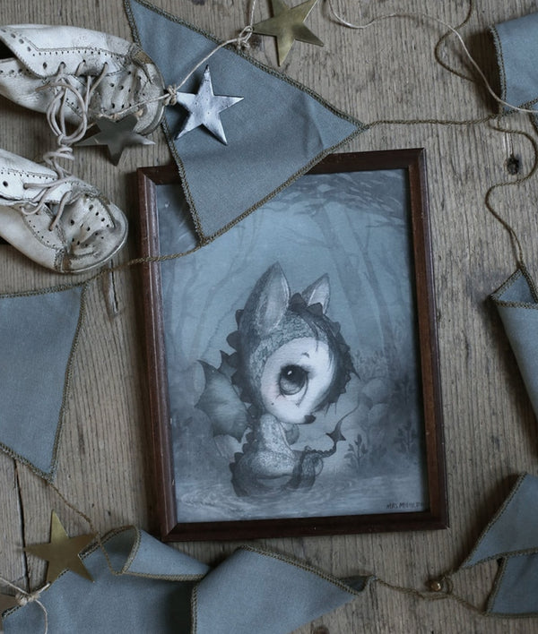 MR. TOM E FLYING BOAT - 18X24