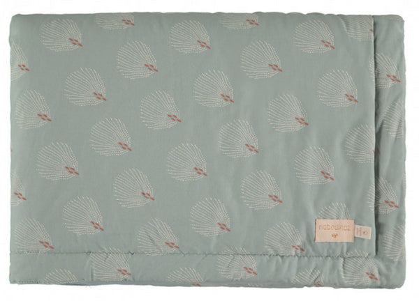 Colcha laponia white gatsby antique green