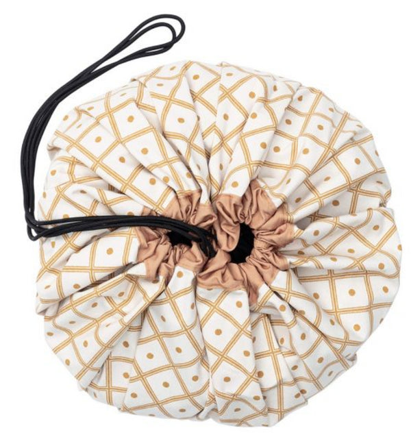 Play&Go geométrico mostarda