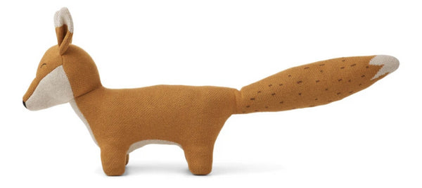 Peluche raposa mostarda