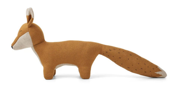 Peluche raposa mostarda