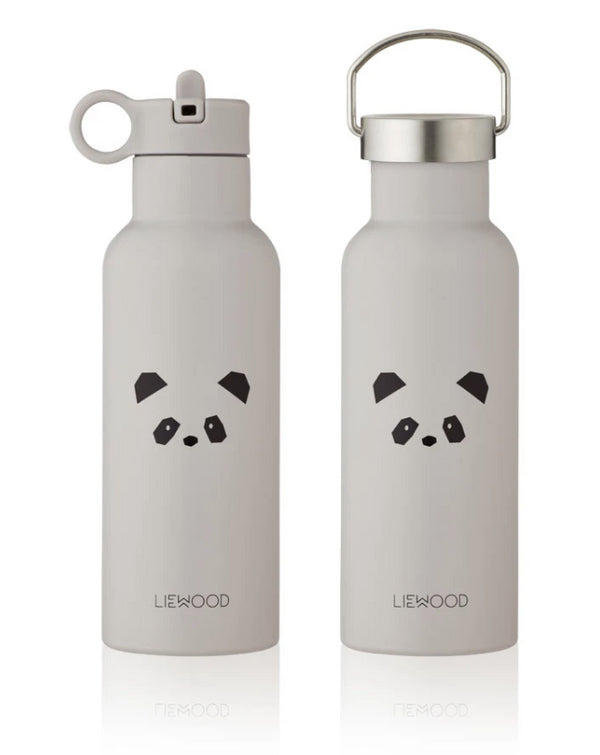 Garrafa térmica 500ml panda cinzento