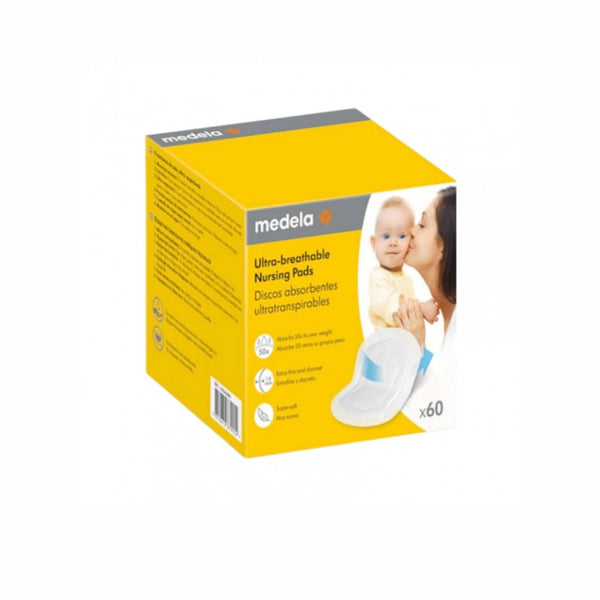 60 discos absorventes para amamentação medela